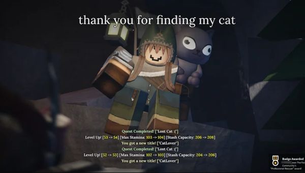 Những phần thưởng khi tìm thấy chú mèo bị lạc của Tomo
