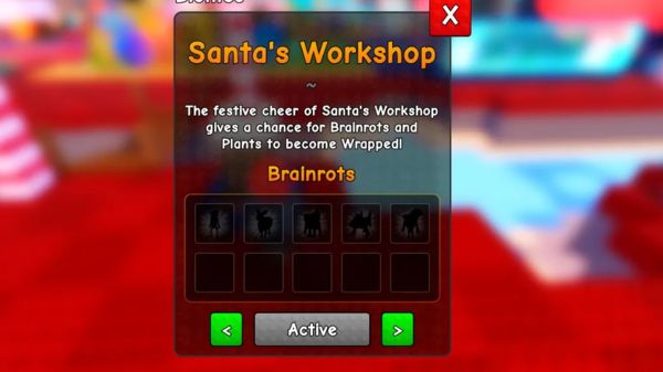 Santa's Workshop và Winter Biomes