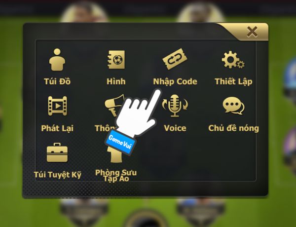 Nhập code