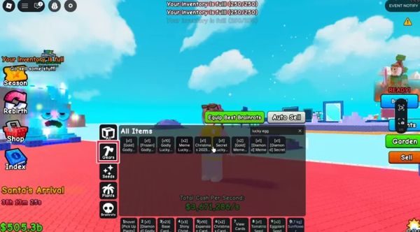 Lucky Eggs hoạt động như thế nào trong game Plants vs Brainrots?