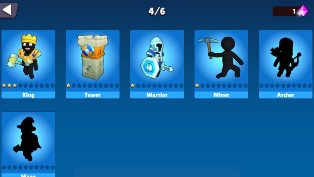 Nâng cấp các binh lính của bạn.