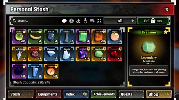 Cách khai thác Uranium trong The Forge