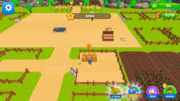 Trồng cây, thu hoạch, bán nông sản.