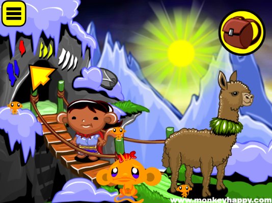 Chơi game Chú khỉ buồn: Lạc đà không bướu - GameVui.vn