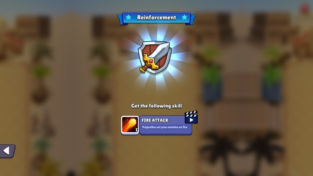 Nâng cấp kỹ năng khi bạn lên cấp.