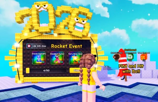 Các mốc phần thưởng trong sự kiện Fire Rocket 