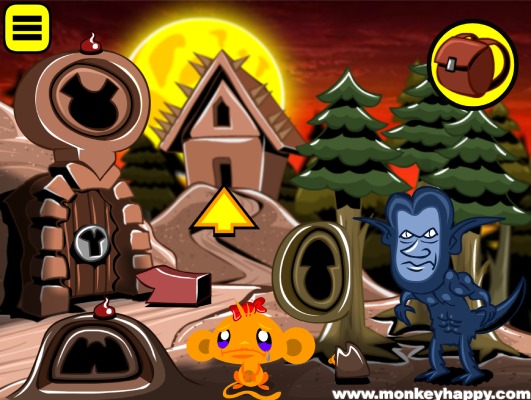 Chơi game Chú khỉ buồn: Rồng Drakie - GameVui.vn