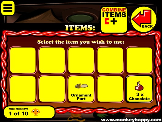 Ghép và sử dụng các vật phẩm.