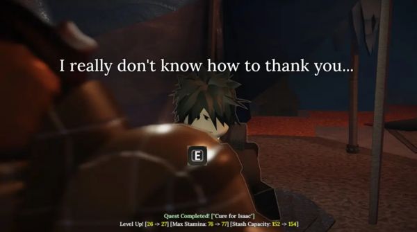 Địa điểm tìm bình thuốc hồi máu cho Isaac