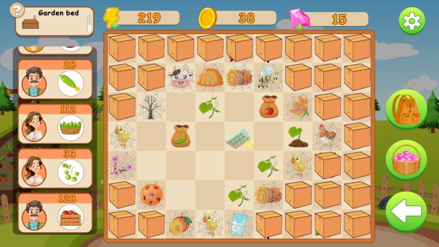 Phục vụ các khách hàng bằng mặt hàng nông sản.