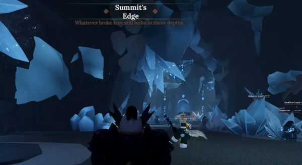 Vị trí của Boss Ice Golem trong The Forge