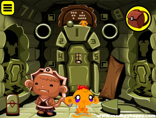 Chơi game Chú khỉ buồn: Cổng tam quan - GameVui.vn