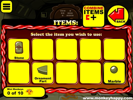 Ghép hoặc sử dụng hợp lý các vật phẩm.