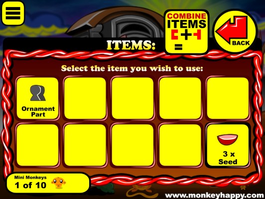 Ghép hoặc sử dụng các vật phẩm.