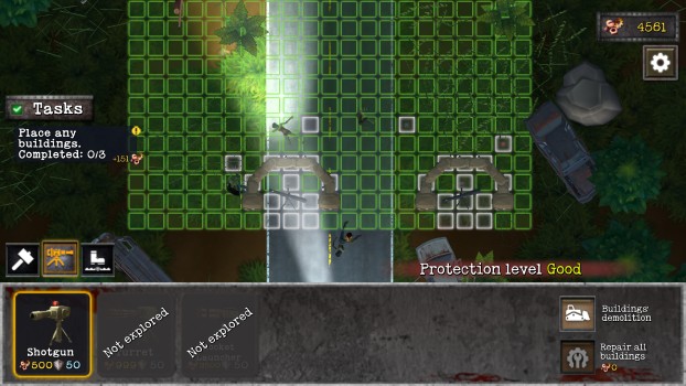 Bố trí các chiến thuật phòng thủ.