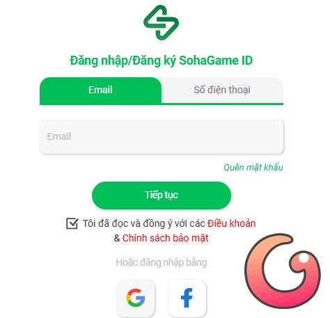 Đăng nhập tài khoản