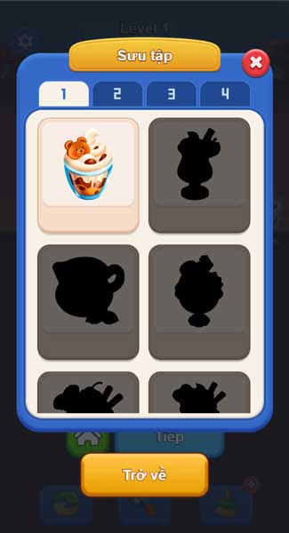 Thu thập các phần thưởng