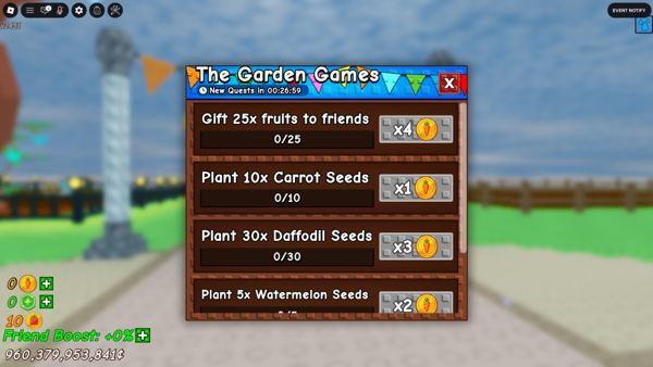 Cách kiếm Carrot Coin trong Grow a Garden