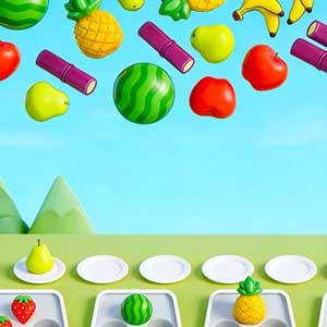 Sắp xếp trái cây