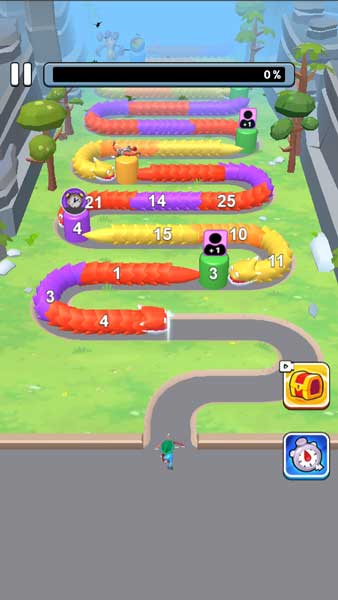 Điều khiển đội quân cung thủ chiến đấu