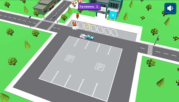 Điều khiển xe ô tô ra khỏi bãi để đón khách