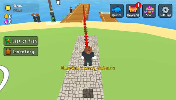 Chơi game Obby câu cá - GameVui