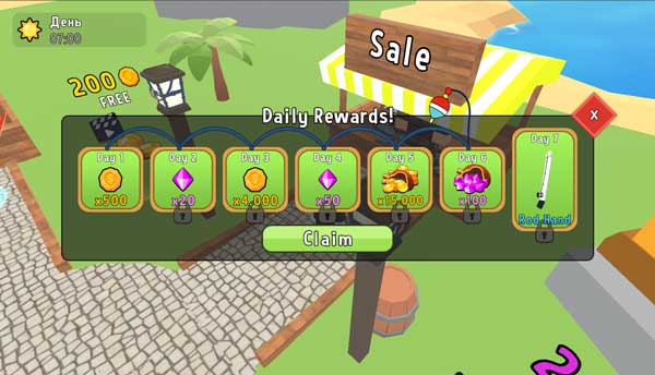 Nhận thưởng hàng ngày