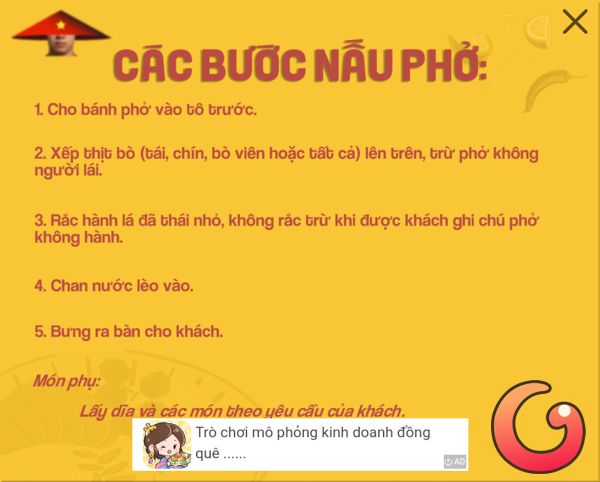 Các bước nấu Phở