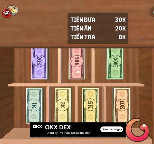 Khách thanh toán tiền