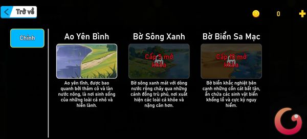 Địa điểm câu cá