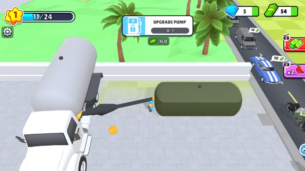 Luôn lấp đầy bình chứa xăng.