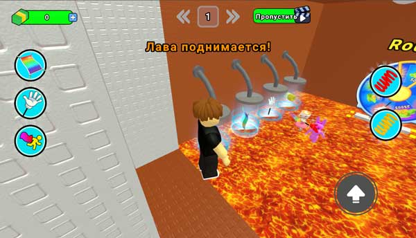 Điều khiển Obby di chuyển cẩn thận