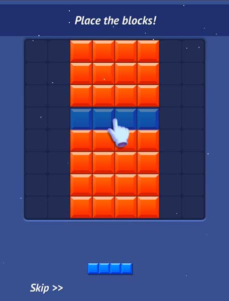 Chơi game Giải đố xếp khối - GameVui