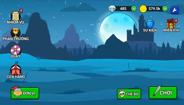 Chơi game Vương quốc người que - GameVui