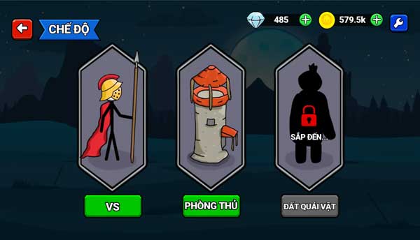 Nhiều chế độ chơi hấp dẫn