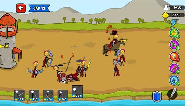 Chiến đấu hạ gục quân địch