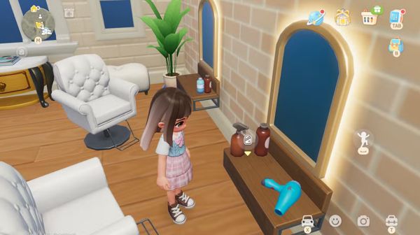 Địa điểm thay đổi kiểu tóc ở đâu trong Heartopia?