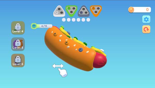 Xoay góc nhìn để quan sát vật thể rõ hơn