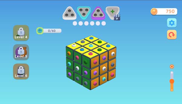 Nhiều cấp độ thử thách khác nhau