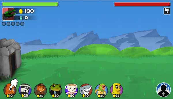 Chơi game Chiến tranh Brainrot - GameVui