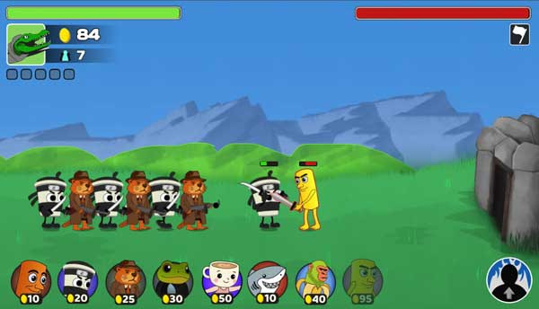 Mục tiêu là đánh sập căn cứ Brainrot kẻ địch