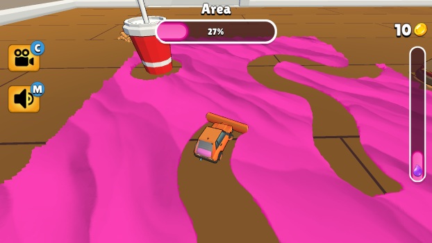 Thu gom các chất nhày màu sắc.