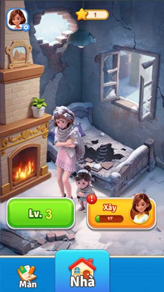 Chơi game Giải đố xây nhà - GameVui