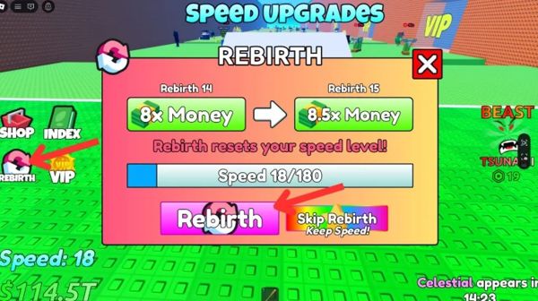 Hướng dẫn hồi sinh trong Escape Tsunami for Brainrots