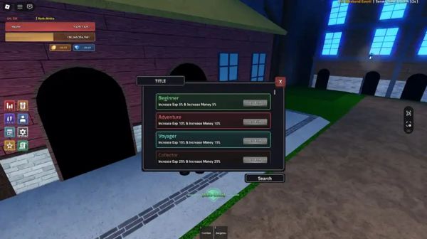 Cách trang bị và thay đổi Danh Hiệu trong Rogue Piece