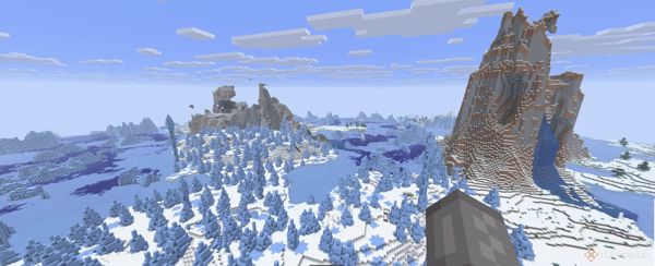 Floating Snow Island