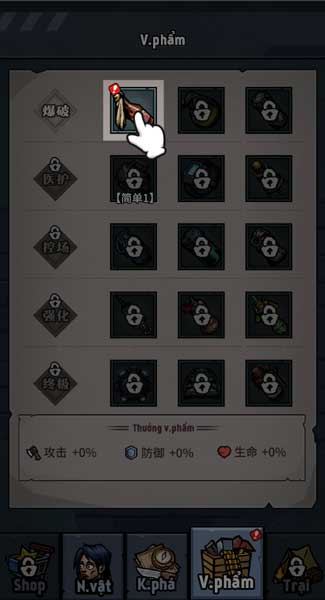 Kích hoạt và sử dụng vật phẩm