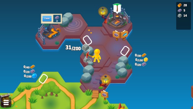 Khai thác các tài nguyên.