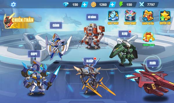 Chơi game Vùng đất Robot - GameVui