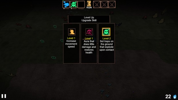 Mở khoá các kỹ năng.